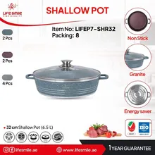 تابه گرانیت لایف اسمایل مدل LIFEP7-SHR32 gallery0