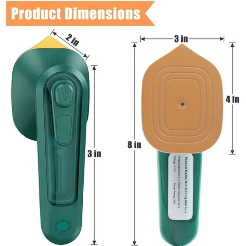 مینی اتو مسافرتی مدل DYR IRON WITH SPRAY RC-125 gallery2