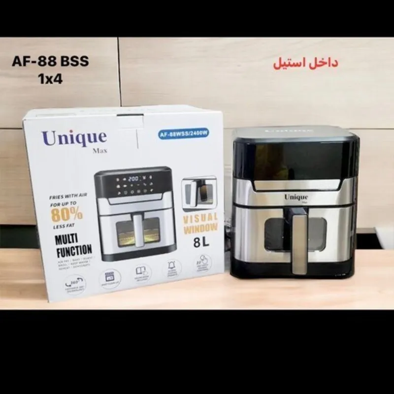 سرخ کن بدون روغن یونیک 8لیتر 2400وات gallery0