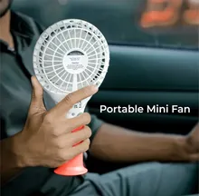 فن دستی قابل شارژ جیپاس مدل GF9617 ا RECHARGEABLE HANDHELD FAN gallery1