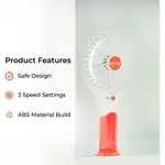 فن دستی قابل شارژ جیپاس مدل GF9617 ا RECHARGEABLE HANDHELD FAN thumb 6