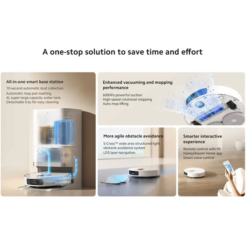 جارورباتیک شیائومی مدل Xiaomi Robot Vacuum X20 pro Xiaomi Robot Vacuum X20 pro gallery2
