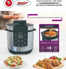 زودپز ، مولتی کوکر و پلوپز برقی مایر مدل Maier MR-4949 gallery0