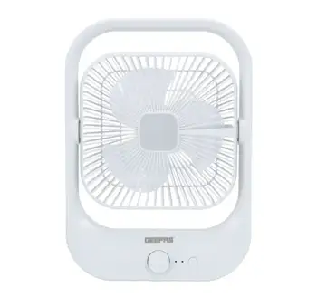 پنکه 8 اینچی قابل شارژ با نور LED جیپاس مدل GF21162