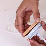 ماگ همزن دار شیشه ای 1 سرعته (پیرکس) thumb 3