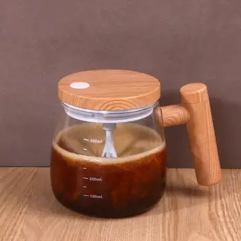 ماگ همزن دار شیشه ای 1 سرعته (پیرکس)