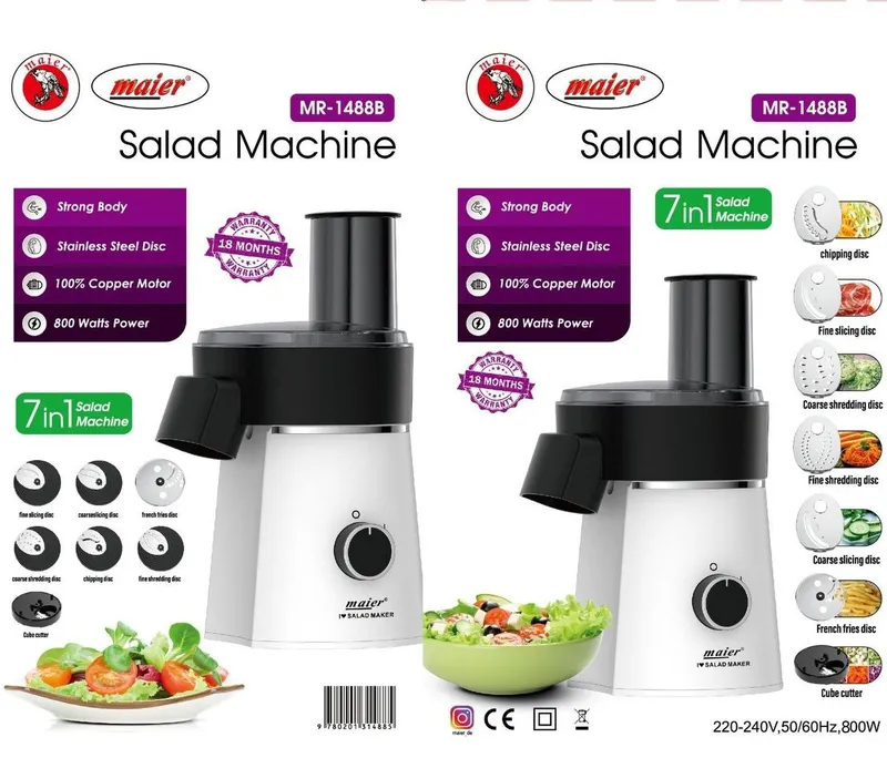 سالادساز 7 کاره مایر مدل MR1488 gallery1