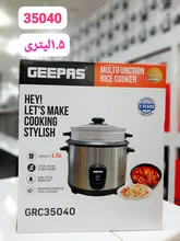 پلوپز جیپاس مدل GRC35040 ظرفیت 1.5 لیتر استیل ضد زنگ gallery0
