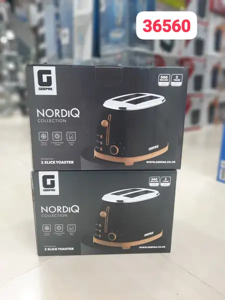 توستر دو تایی GEEPAS NordiQ مدل GBT36560UK-CR