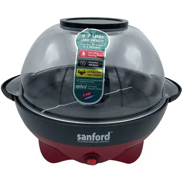 پاپ کورن ساز سانفورد مدل SF9976 ظرفیت 5.7 لیتر