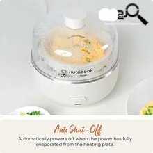 تخم مرغ پز نوتریکوک مدل EC207ME با بدنه پلاستیک gallery1