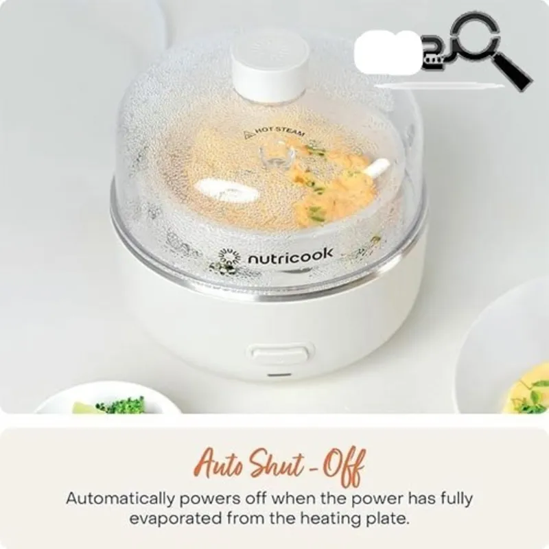 تخم مرغ پز نوتریکوک مدل EC207ME با بدنه پلاستیک gallery1