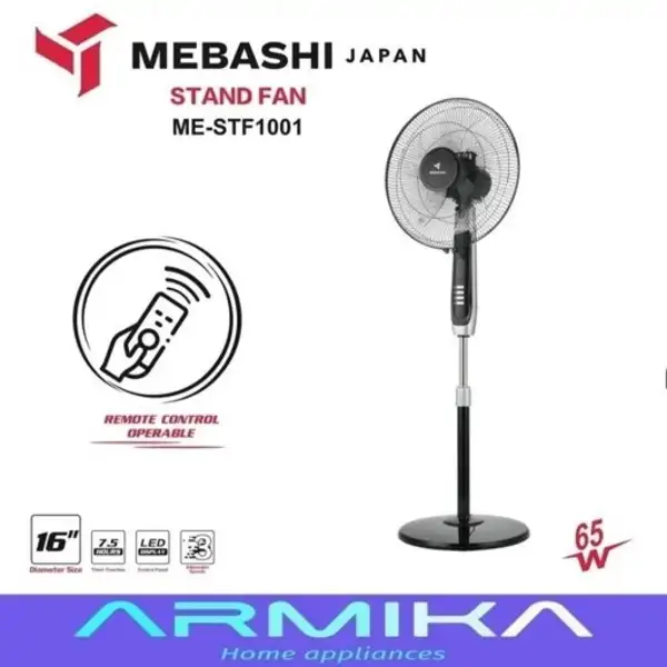 پنکه ایستاده مباشی مدل ME-STF1001 با ریموت