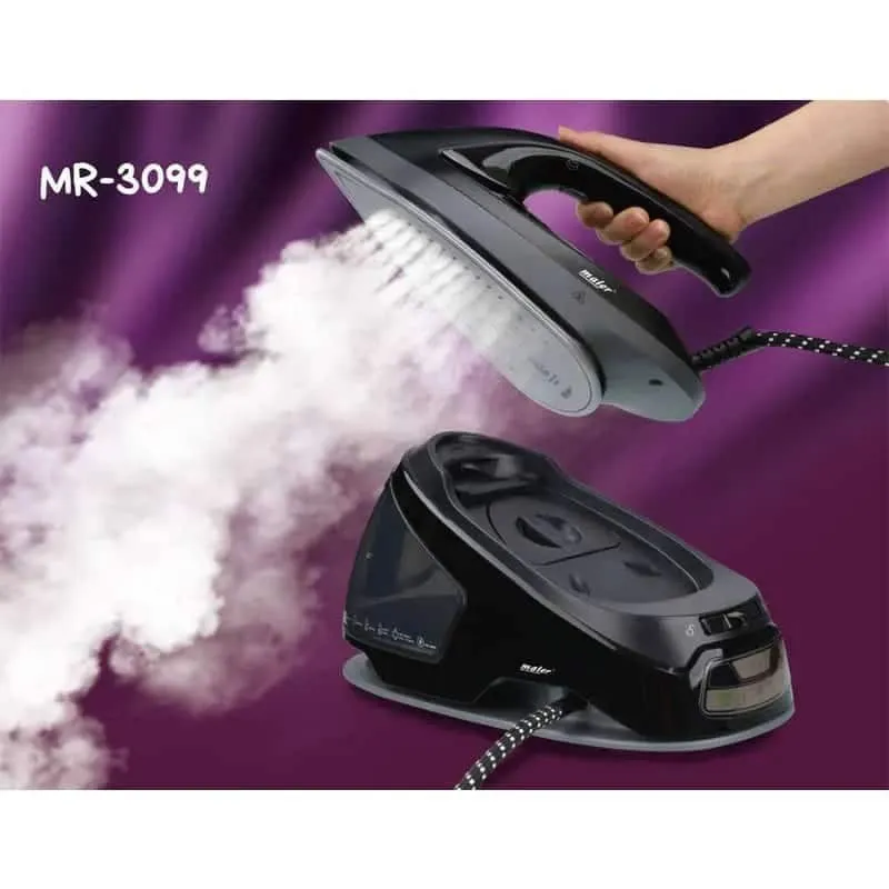 اتو بخار مایر مدل MR3099 مخزن دار حرفه ای gallery4