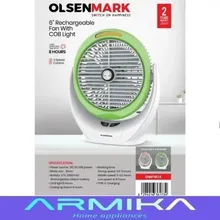 پنکه رومیزی شارژی 6 اینچ اولسن مارک OLSEN MARK مدل OMF1874 gallery0