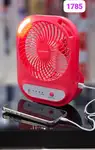 پنکه شارژی مینی 6 اینچ اولسن مارک مدل OMF 1785 – Olsenmark OMF1785 6 Inch Rechargeable Mini Fan with LED Light thumb 1