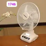 پنکه شارژی رومیزی چرخشی 12 اینچ اولسن مارک مدل OMF 1746 thumb 1
