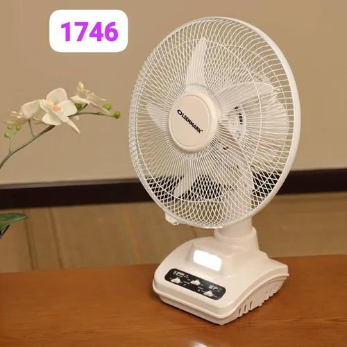 پنکه شارژی رومیزی چرخشی 12 اینچ اولسن مارک مدل OMF 1746