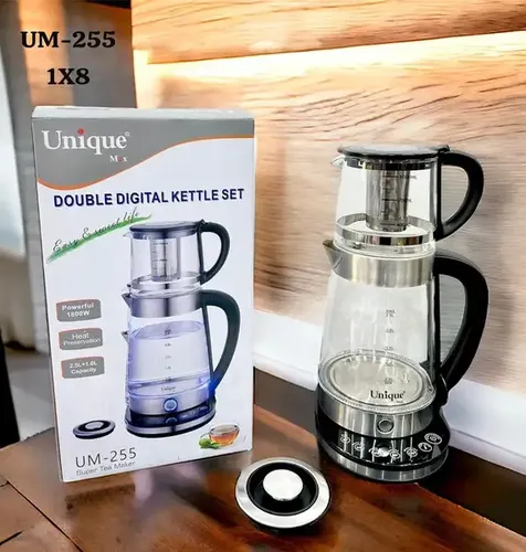 چای ساز روهمی لمسی یونیک unique مدل UM-255