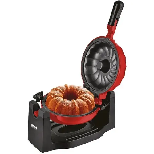 کیک پز برقی Sanford SF5790BCM – کیک پز قالب Bundt با عملکرد چرخان و ظرفیت 11 اینچ