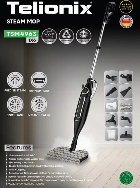 بخارشوی تلیونیکس مدل TSM4963