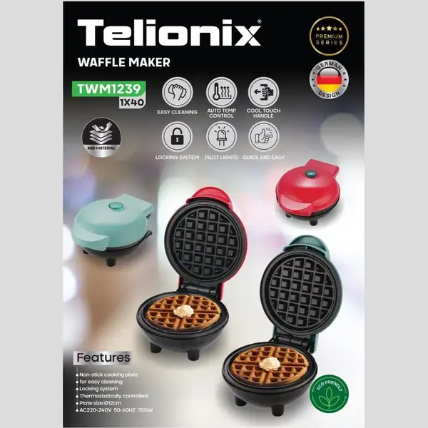 وافل ساز تلیونیکس مدل TWM1239