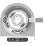 چای ساز نوتریکوک مدل KTM330 ظرفیت 1.7 لیتر و کتری 1 لیتر thumb 2