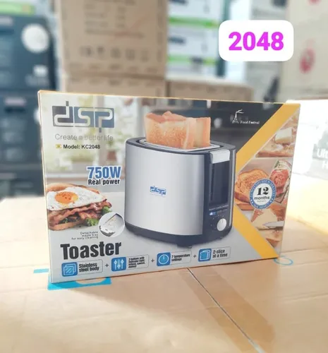 توستر نان دی اس پی مدل KC2048 توان 750 وات