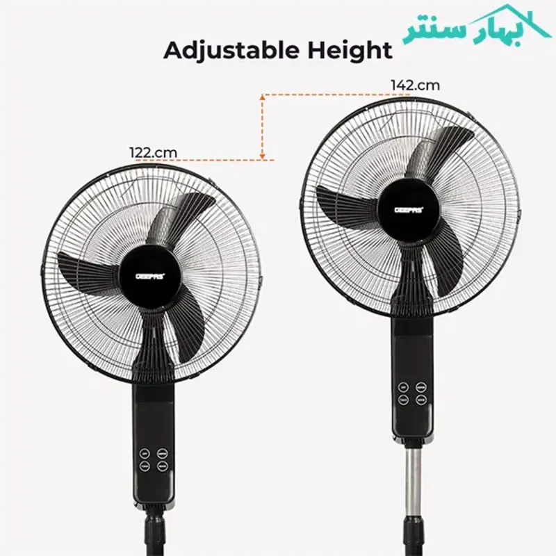 پنکه ایستاده جیپاس مدل 9466 gallery3