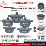 سرویس قابلمه گرانیتی لایف اسمایل مدل FLHM-S-GL10 thumb 3