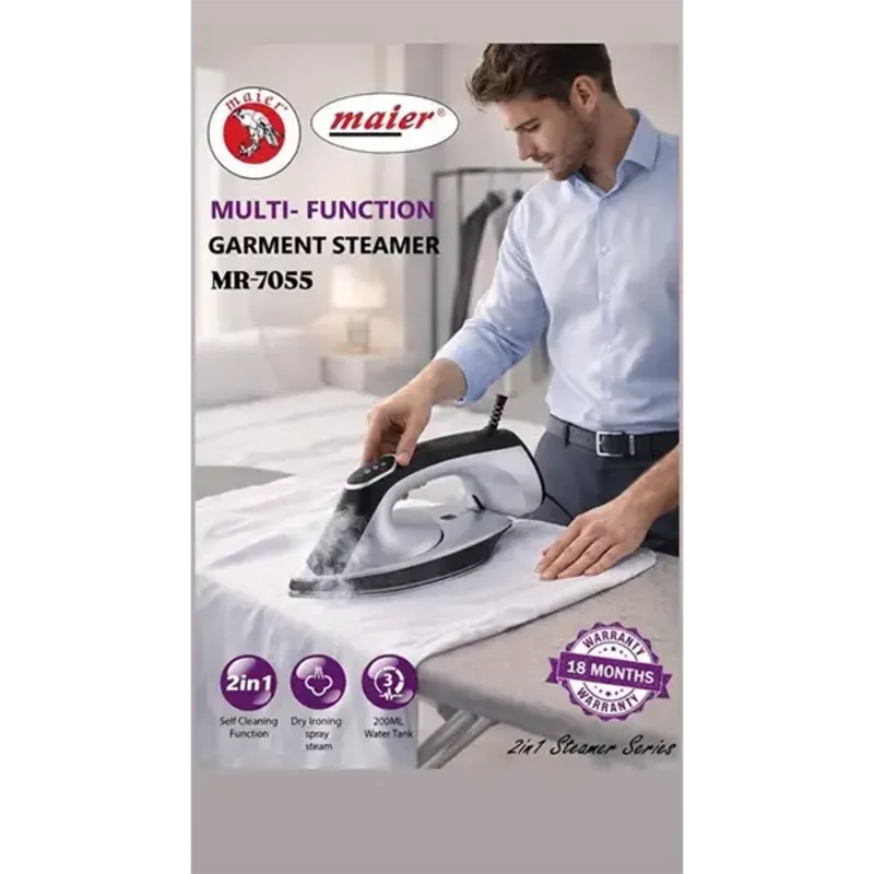 اتو بخار مایر مدل MR7055 دو کاره gallery4